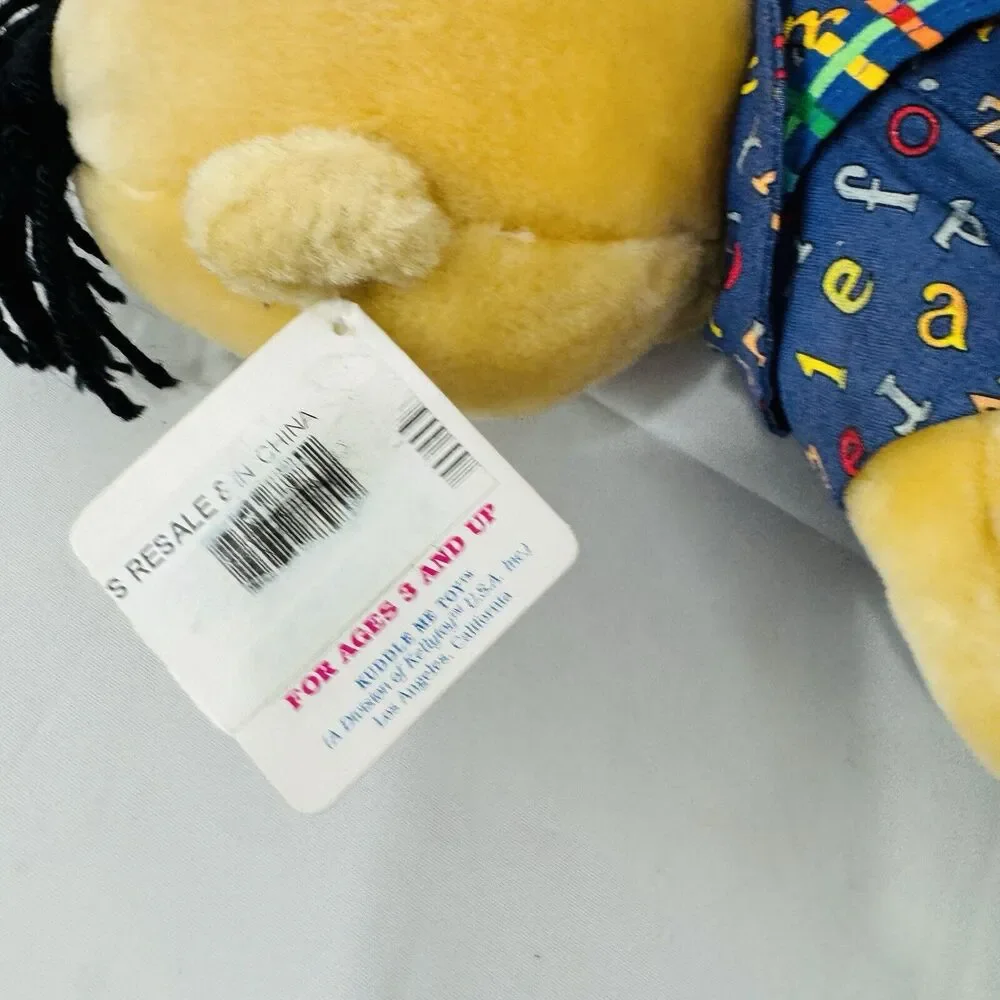 5 for $25| Kuddle Me Toys Plush Stuffed Boy Big Eyes ABC‎ Outfit Kellytoy